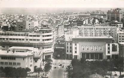 CPSM MAROC "Casablanca, vue sur la ville vers le port"