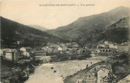 CPA FRANCE 07 "Saint Sauveur de Montagut, vue générale"