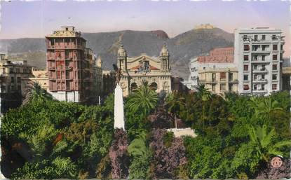 CPSM ALGERIE "Oran, la Place Foch"
