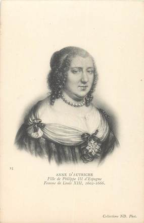 CPA AUTRICHE "Anne d'Autriche"