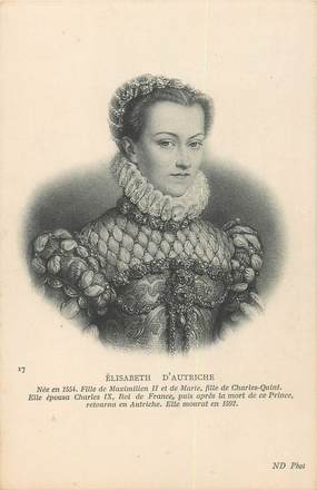 CPA AUTRICHE "Elisabeth d'Autriche"