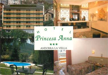 CPSM ANDORRE "Hotel Princess Anna"