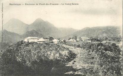 CPA MARTINIQUE "Fort de France, le camp Balata"