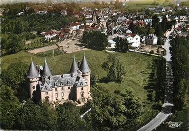 / CPSM FRANCE 19 "Lubersac, vue générale aérienne"