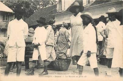 CPA MARTINIQUE "Ducos, le marché en plein air"