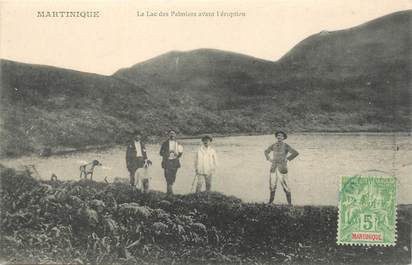 CPA MARTINIQUE "Le Lac des Palmiers avant l'éruption"
