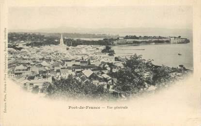 CPA MARTINIQUE "Fort de France, vue générale"