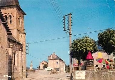 CPSM FRANCE 19 "Pérols sur Vézère, le centre du bourg"