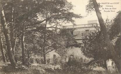 CPA FRANCE 56 "Saint Martin sur Oust, chateau du Bois de Haut"