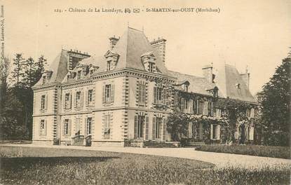 CPA FRANCE 56 "Saint Martin sur Oust, chateau de la Luardaye"