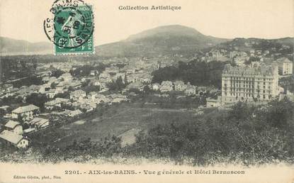 CPA FRANCE 73 "Aix les Bains"