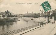 25 Doub CPA FRANCE 25 "Besançon, les quais"