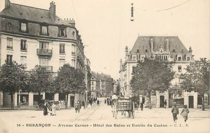 CPA FRANCE 25 "Besançon, avenue Carnot"