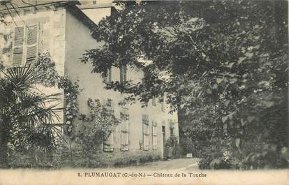 CPA FRANCE 22 "Plumaugat, chateau de la Touche"