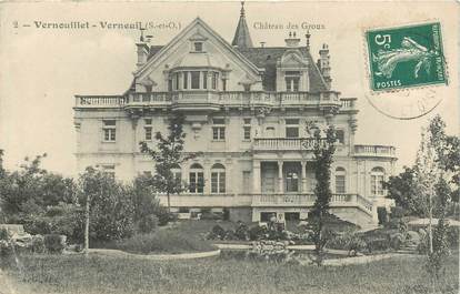 CPA FRANCE 78 "Vernouillet Verneuil, Chateau des Groux"