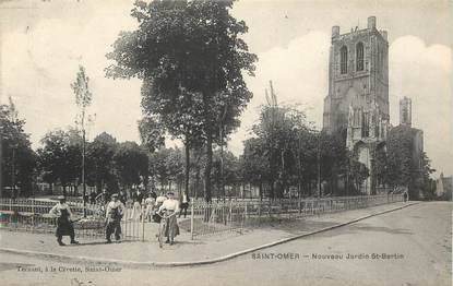 CPA FRANCE 62 "Saint Omer, nouveau jardin Saint Bertin"