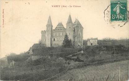 CPA FRANCE 01 "Varey, le chateau"