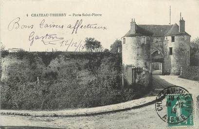 CPA FRANCE 02 "Chateau Thierry, Porte Saint Pierre"