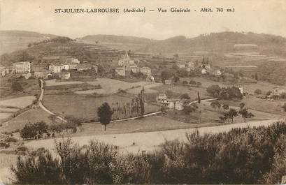 CPA FRANCE 07 "Saint Julien Labrousse, vue générale"