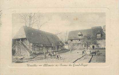 CPA FRANCE 14 "Vauville, manoir et ferme du Grand Foyer"