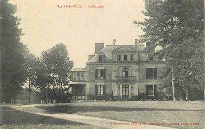 CPA FRANCE 14 "Laize la ville, le chateau"