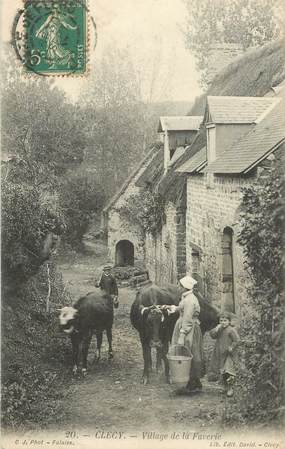 CPA FRANCE 14 "Clécy, village de la Faverie"