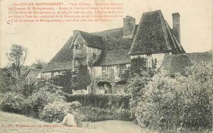 CPA FRANCE 14 "Sainte Foy de Montgommery, le chateau"