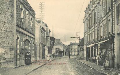 CPA FRANCE 93 "Blanc Mesnil, rue de Blanc Mesnil"