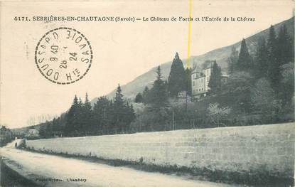 CPA FRANCE 73 "Serrières en Chautagne, le chateau de Fortis"