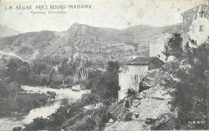 CPA FRANCE 66 "La Sègre près Bourg Madame"