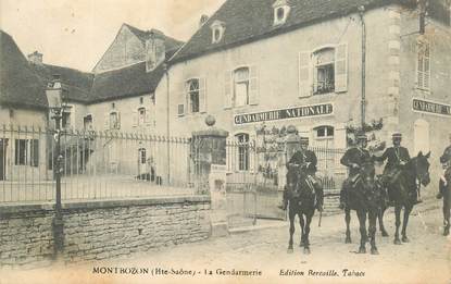 CPA FRANCE 70 "Montbozon, la gendarmerie"