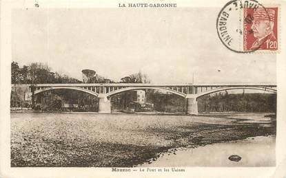 CPA FRANCE 71 "Mauzac, le pont et les Usines"