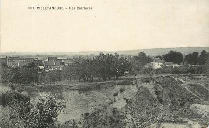 CPA FRANCE 93 "Villetaneuse, les carrières"