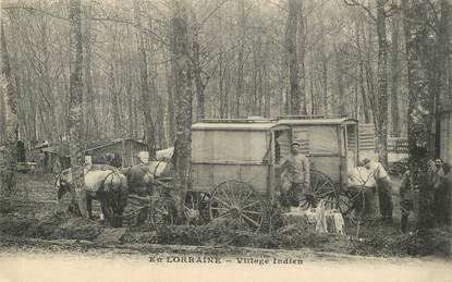 CPA FRANCE 54 "En Lorraine, village Indien"