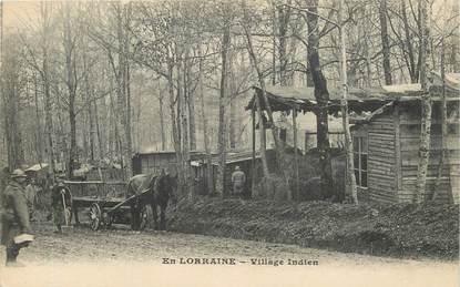 CPA FRANCE 54 "En Lorraine, village Indien"