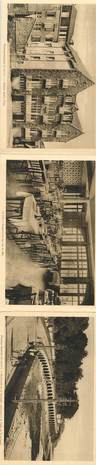 CPA 3 VOLETS FRANCE 22 "Perros Guirec, Hotel Belle Vue"