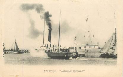 CPA FRANCE 14 "Trouville, le bateau l'Augustin Normand"