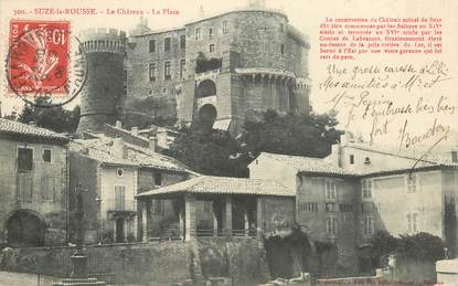 CPA FRANCE 26 "Suze la Rousse, le chateau"