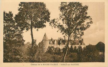 CPA FRANCE 72 "Chateau de la Roche Talbot, Sablé sur Sarthe"