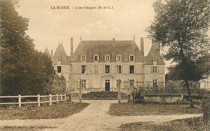 CPA FRANCE 49 "La Roirie, Lion d'Angers"