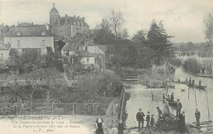 CPA FRANCE 49 "Denée, pendant la Crue"