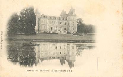 CPA FRANCE 49 "Chateau de la Thibaudière, la Membrolle"