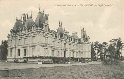 CPA FRANCE 49 "Chazé sur Argos, Chateau des Peltrais"