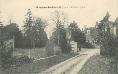 CPA FRANCE 49 "Chavagnes les Eaux, Chateau le Vau"