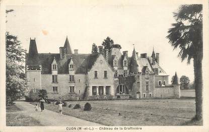 CPA FRANCE 49 "Cuon, Chateau de la Graffinière"
