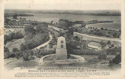 CPA FRANCE 49 "Corniche de la Haie Longue, monument aux morts"