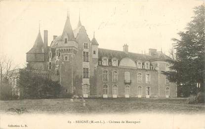 CPA FRANCE 49 "Brigné, Chateau de Maurepart"