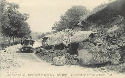 / CPA FRANCE 13 "Rognes, tremblement de terre du 11 juin 1909"