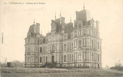 CPA FRANCE 49 "Lué, Chateau de la Tuffière"