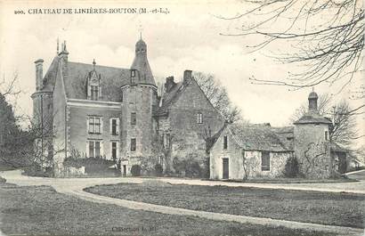 CPA FRANCE 49 "Chateau de Linières Bouton"